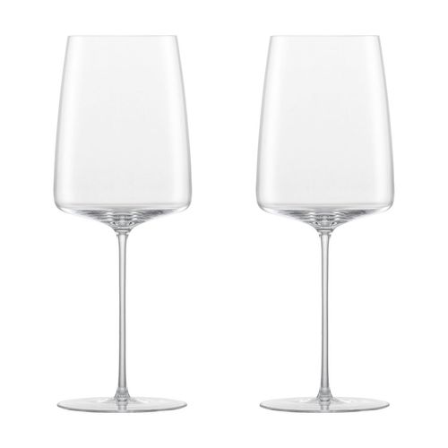 Zwiesel Glas - Simplify Weinglas, kraftvoll & würzig, 689 ml (2er-Set)