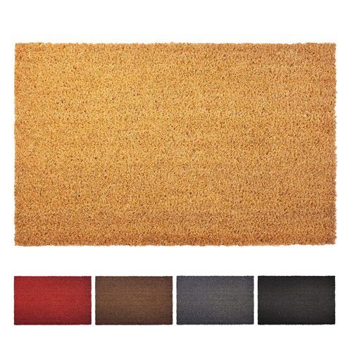 karathomeliving Fußmatte Kokos Natur 24 mm