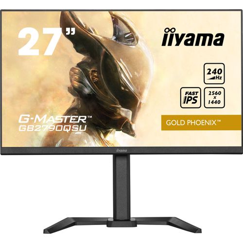 F (A bis G) IIYAMA Gaming-Monitor "GB2790QSU-B5" Monitore schwarz Monitore