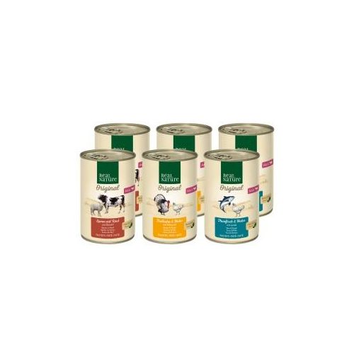 REAL NATURE Adult Mixpaket 6x400g Mixpaket 2