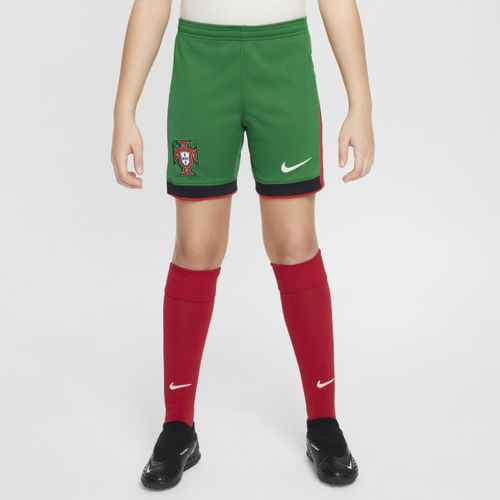 Portugal 2024 Stadium Home Nike Dri-FIT-Replica-Fußballshorts für ältere Kinder - Grün