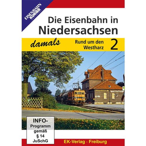 Die Eisenbahn in Niedersachsen - damals.Tl.2,DVD-Video (DVD)