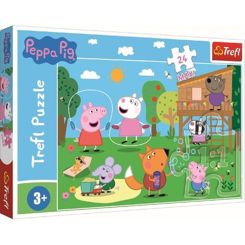 Maxi Puzzle 24 Teile Peppa Pig (Kinderpuzzle)
