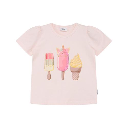 Hust & Claire - T-Shirt AMNA ICE CREAM in rose morn, Gr.116