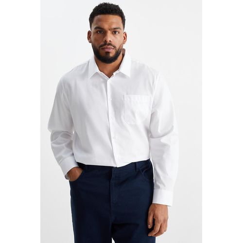 C&A Overhemd-regular fit-gemakkelijk te strijken, Wit, Maat: 3XL