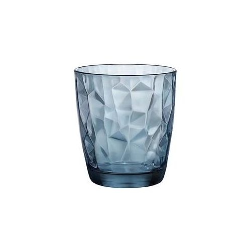 Gastro Bormioli Rocco Diamond Ocean Blue Acqua Tumbler 30,5 cl mit Füllstrich bei 20 cl, blau | Mindestbestellmenge 12 Stück