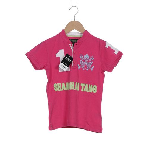 Shanghai Tang Damen Poloshirt, pink, Gr. 36