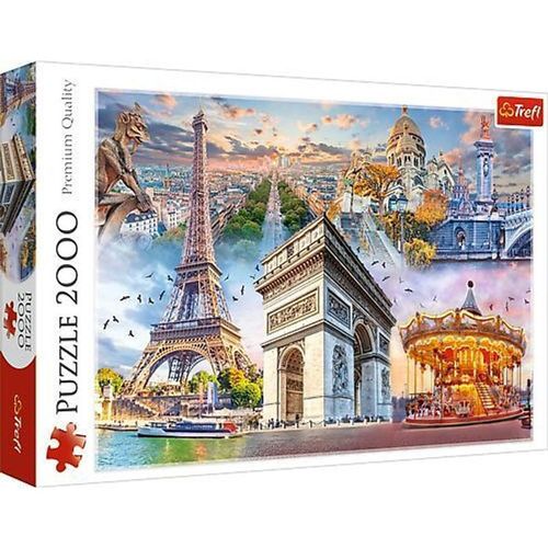 Puzzle 2000 Wochenende in Paris