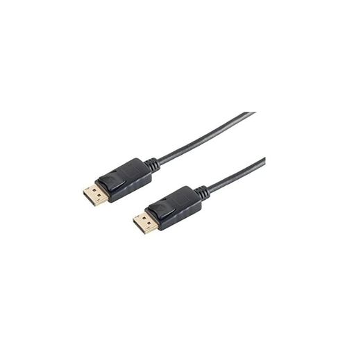 S/CONN maximale Konnektivität DisplayPort 1.2 UHD 4K2K Kabel 1 m schwarz