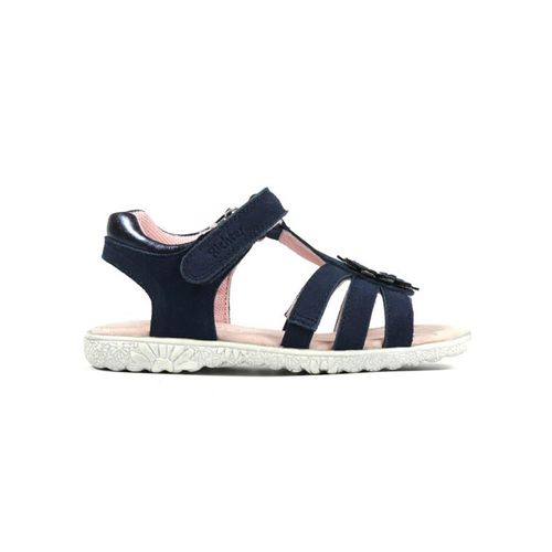 Richter Shoes Leder-Sandalen in Dunkelblau - 26