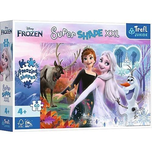 Junior Super Shape XXL Puzzle 60 Teile - Disney Frozen