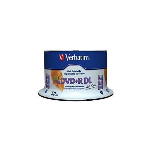 Verbatim - DVD+R DL x 50 - 8.5 GB - Speichermedium