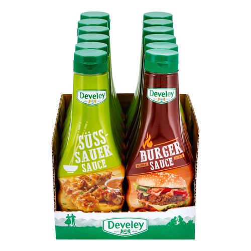 Develey Feinkostsaucen 250 ml, verschiedene Sorten, 12er Pack