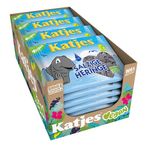 Katjes Salzige Heringe 175 g, 20er Pack