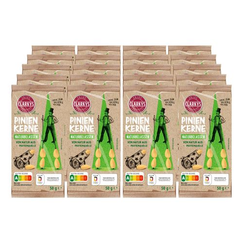 Clarkys Pinienkerne 50 g, 20er Pack