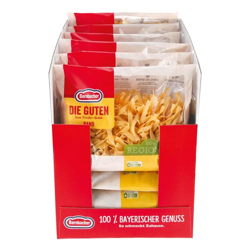 Bernbacher Die Guten Bandnudeln 8 mm 250 g, 15er Pack