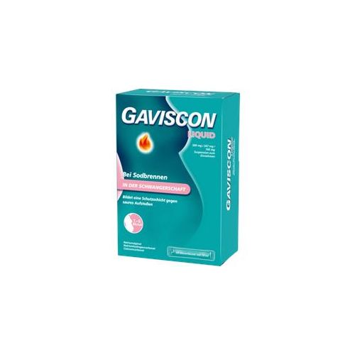 Gaviscon Liquid 500 mg/267 mg/160 mg Susp.z.Einn. 24X10 ml