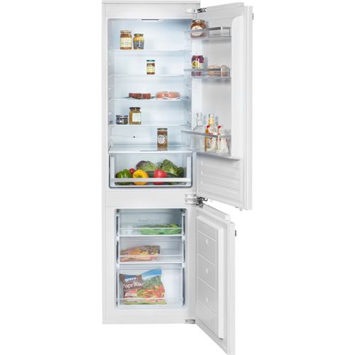 E (A bis G) AMICA Einbaukühlgefrierkombination "EKGCX 387 901" Kühlschränke weiß Einbaukühlgefrierkombinationen
