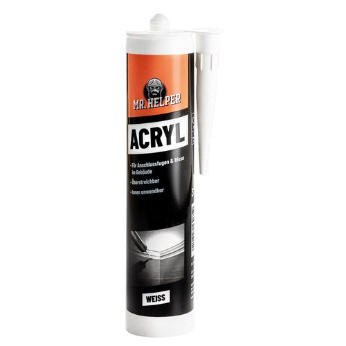 Acryl Dichtstoff, ca. 310 ml - Weiß