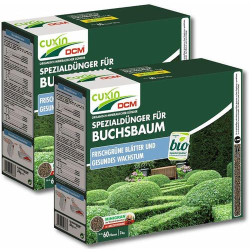 Cuxin Buchsbaumdünger 6 kg Spezialdünger Buchsdünger Heckendünger Baumdünger
