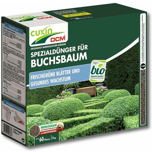 Cuxin - Buchsbaumdünger 3 kg Spezialdünger Buchsdünger Heckendünger Baumdünger