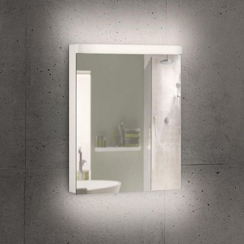 Schneider LOWLINE Plus Spiegelschrank, 1 Tür, 172.052.02.0201, LOP 50/1/LED/R