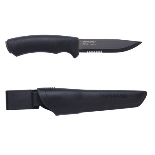 Taschenmesser »morakniv Survival Knife Bushcraft BlackBlade SRT (S)«