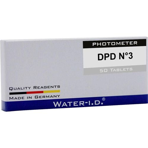 50 Tabletten dpd N°3 für PoolLAB Tabletten - Water Id