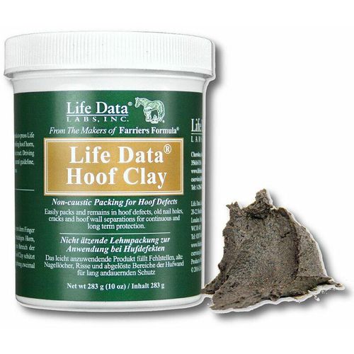 Life Data LABS Hoof Clay Hufpflege 283g Hufsalbe Hufcreme Hufpflege Hornpflege