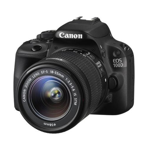 Spiegelreflexkamera EOS 100D - Schwarz + Canon 18-55mm f/3.5-5.6 IS II f/3.5-5.6