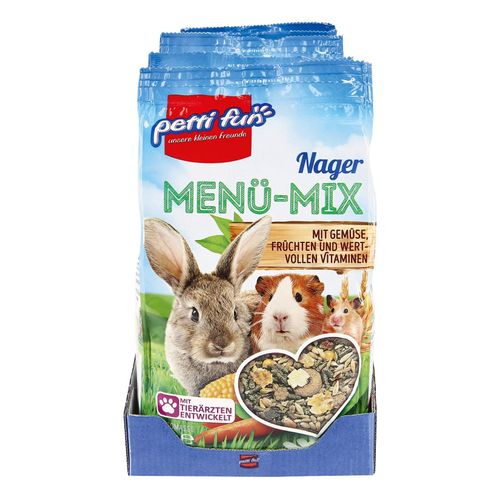 Petti Fun Kleintiernahrung Menü-Mix 1 kg, 5er Pack