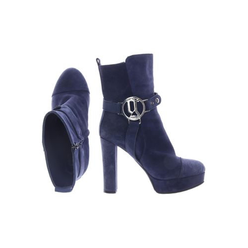 John Galliano Damen Stiefelette, marineblau, Gr. 37