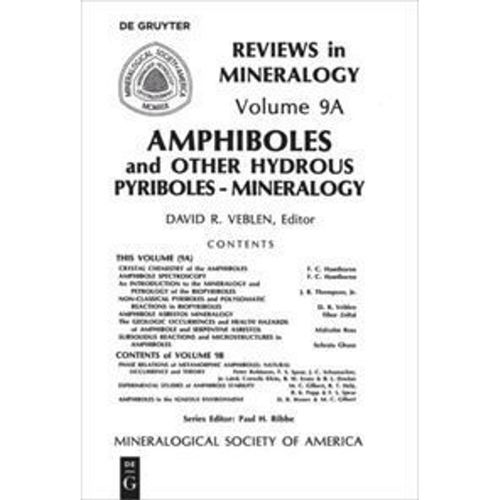 Amphiboles and Other Hydrous Pyriboles, Kartoniert (TB)