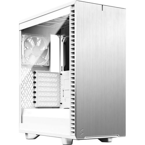 Fractal Design Define 7 Compact - weiß, Light Tempered Glass