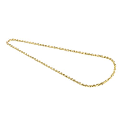 Goldkette VIVANCE "im Kordelstil" Halsketten Gr. Gelbgold 375, gelb (gelbgold 375) Damen