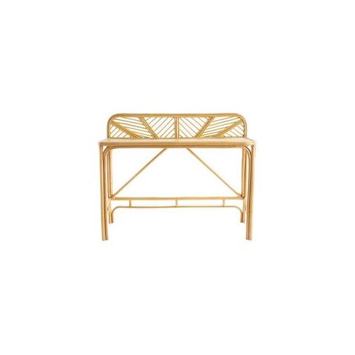 Schreibtisch aus Rattan B120 cm GALON