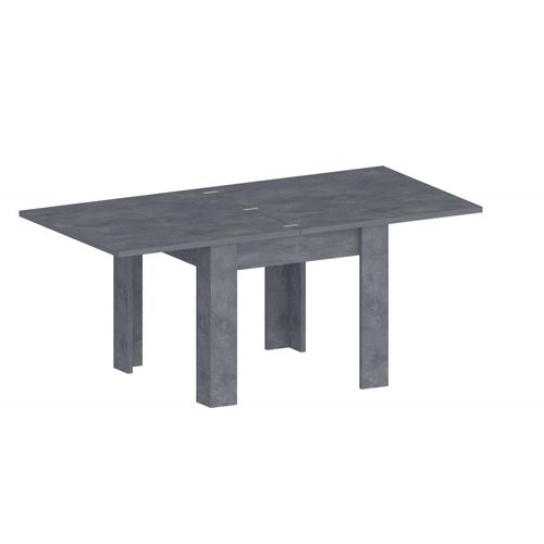 Esstisch INOSIGN "JESI" Tische Gr. B/H/T: 90 cm x 75 cm x 90 cm, grau (zement, zement, zement) Esstische quadratisch
