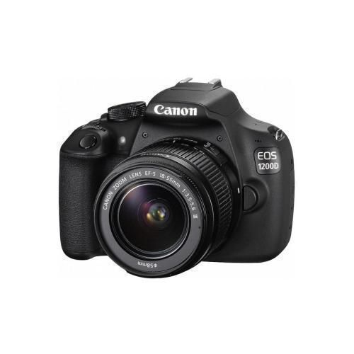 Spiegelreflexkamera EOS 1200D - Schwarz + Canon Canon Zoom Lens EF-S 18-55mm f/3.5-5.6 III f/3.5-5.6