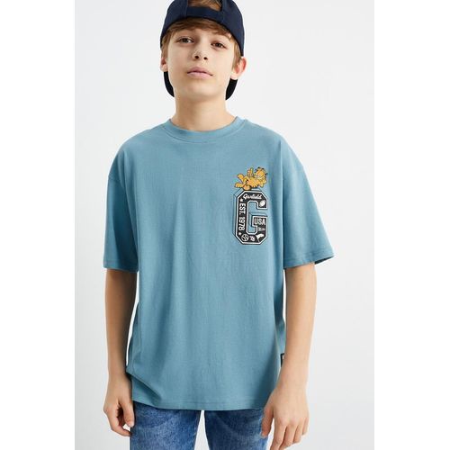 C&A Garfield-t-shirt, Blu, Taille: 134