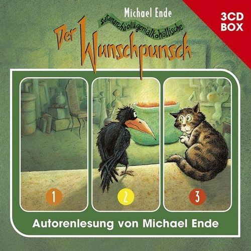 Der Wunschpunsch - 3-CD Hörspielbox,3 Audio-CDs - Michael Ende (Hörbuch)