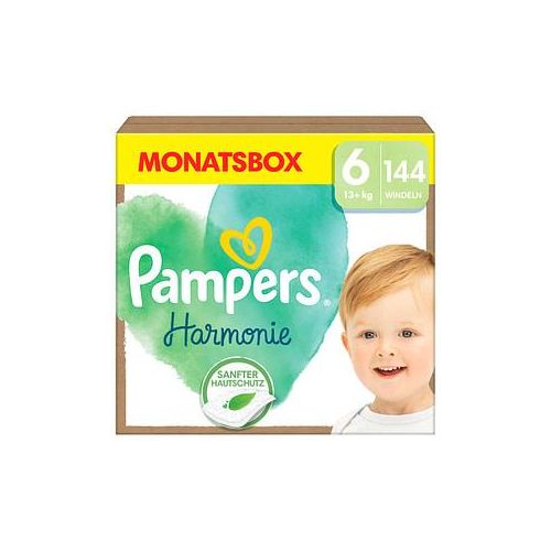 Pampers® Windeln Harmonie™ Größe Gr.6 (13+ kg) für Kids und Teens (4-12 Jahre), 144 St.