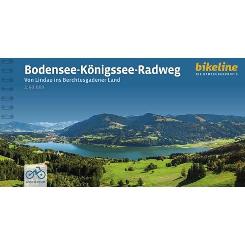 Bodensee-Königssee-Radweg, Kartoniert (TB)