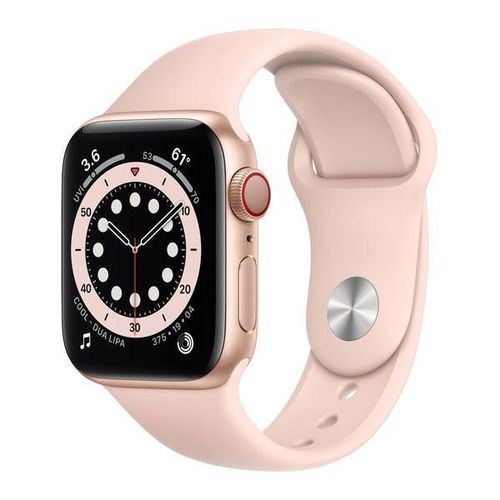 Apple Watch (Series 6) 2020 GPS + Cellular 40 mm - Aluminium Gold - Sandrosa