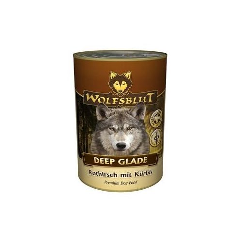 WOLFSBLUT Adult Deep Glade - Rothirsch mit Kürbis - 6x395g