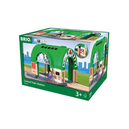 BRIO® Spielzeugeisenbahn-Gebäude »Hauptbahnhof mit Ticketautomat«