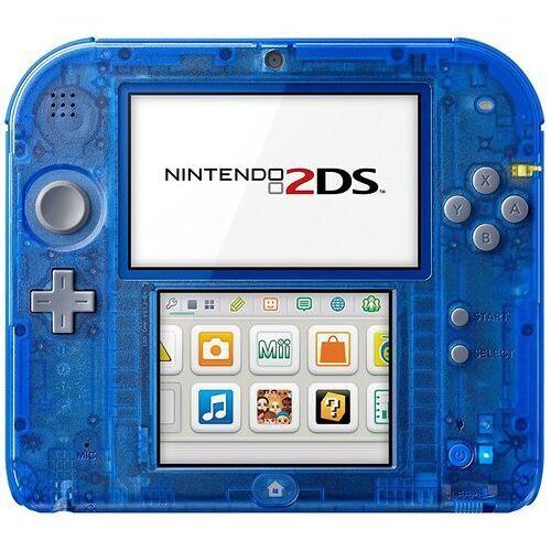 Nintendo 2DS | transparent/blau | 4 GB