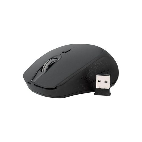 Natec Osprey - mouse - 2.4 GHz Bluetooth 3.0 Bluetooth 5.0 - black - Maus (Schwarz)