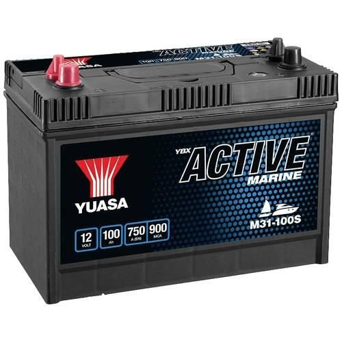 Yuasa Marine M31-100S Bootsbatterie 12 V 100 Ah