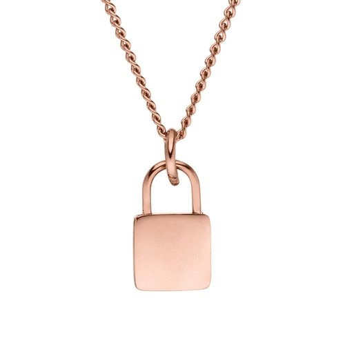 Padlock Charm Kette