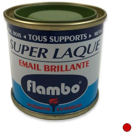 Super Glanzlack Flambo 50 ml kräftiges rot - kräftiges rot